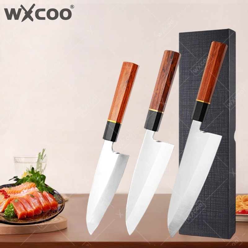 Home Cooking Japanese - WXCOO Stainless Steel Kitchen Knife Ultra