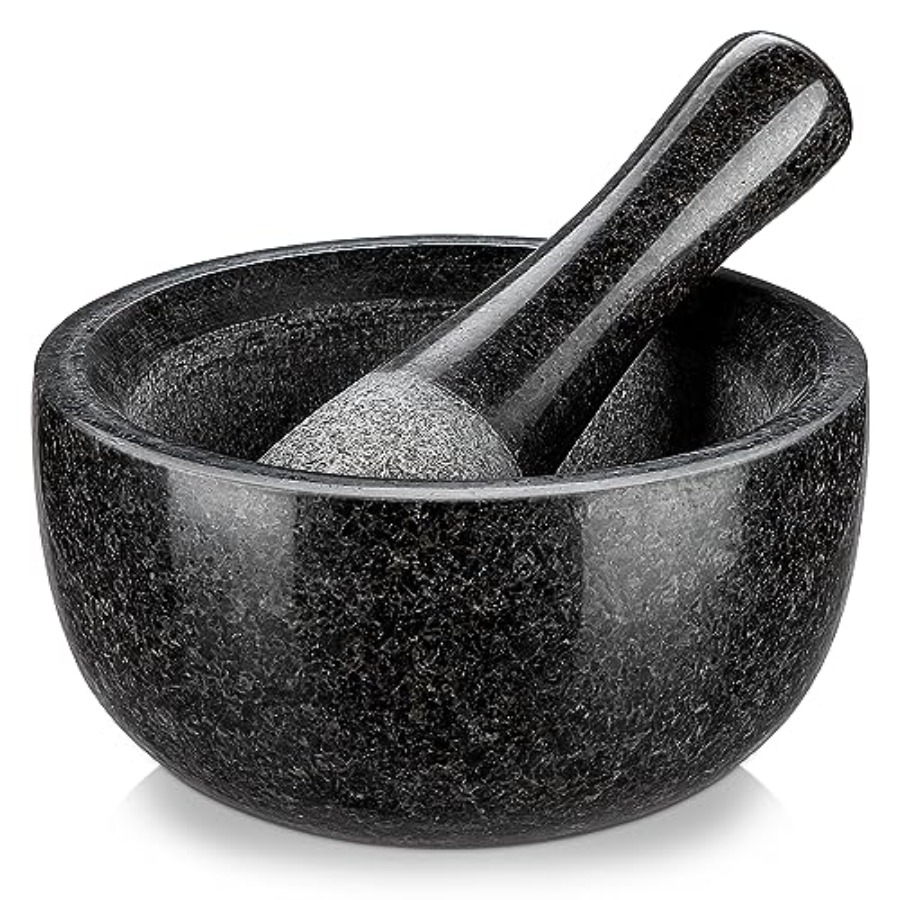 Mortar Pestle Granite - Velaze Large Mortar and Pestle Set