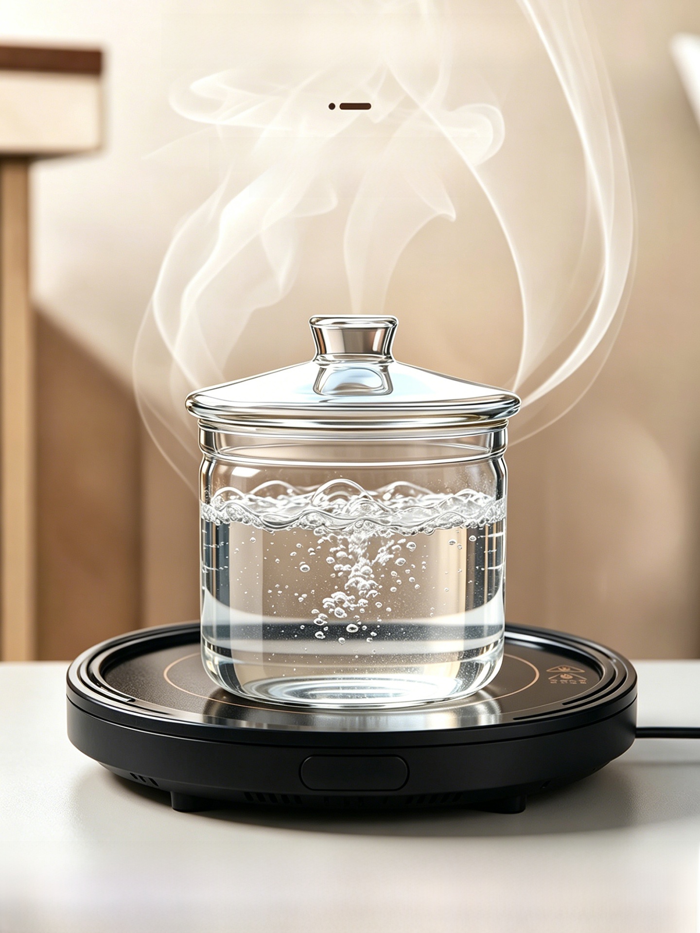 Home Cooking Japanese - High Temperature Resistant Glass Steaming Bowl