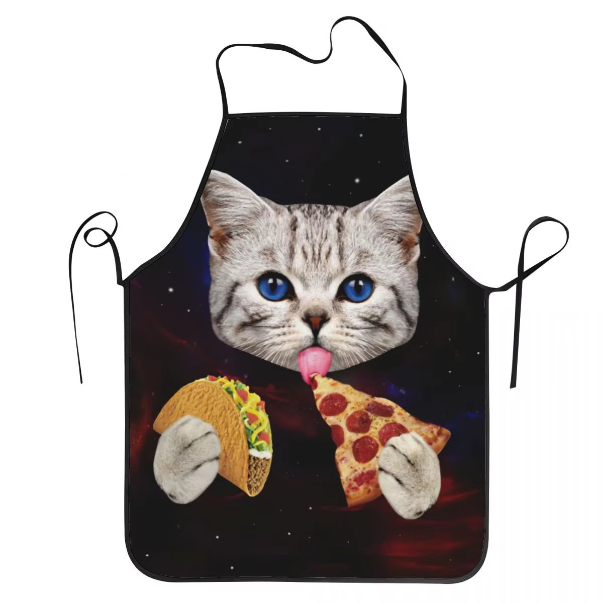 1PC Unisex Space Pizza Cat Apr - Home Cooking For Cats incelemesi ve fiyatı