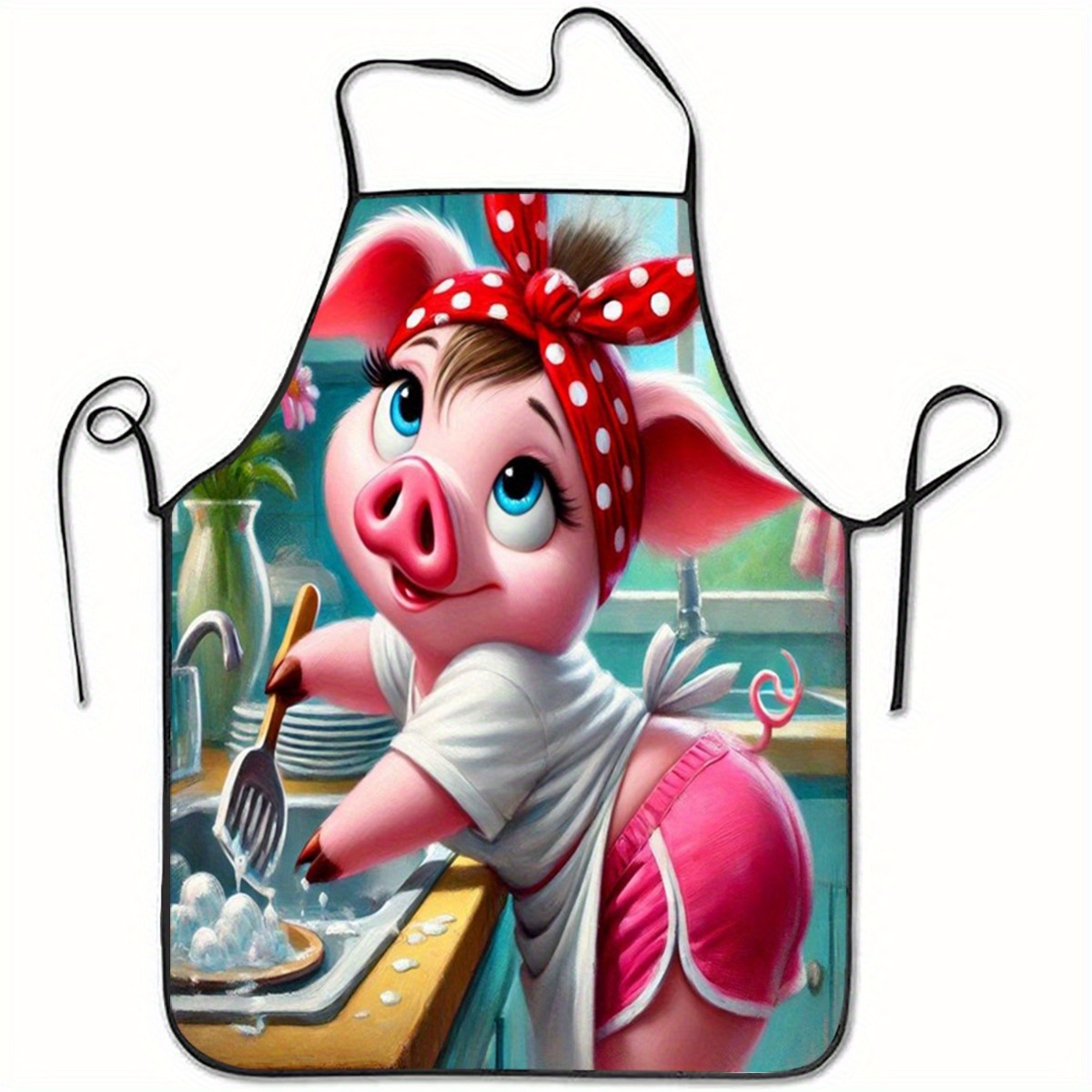 Cute Cartoon Pig Chef Kitchen  - Home Cooking Chef incelemesi ve fiyatı