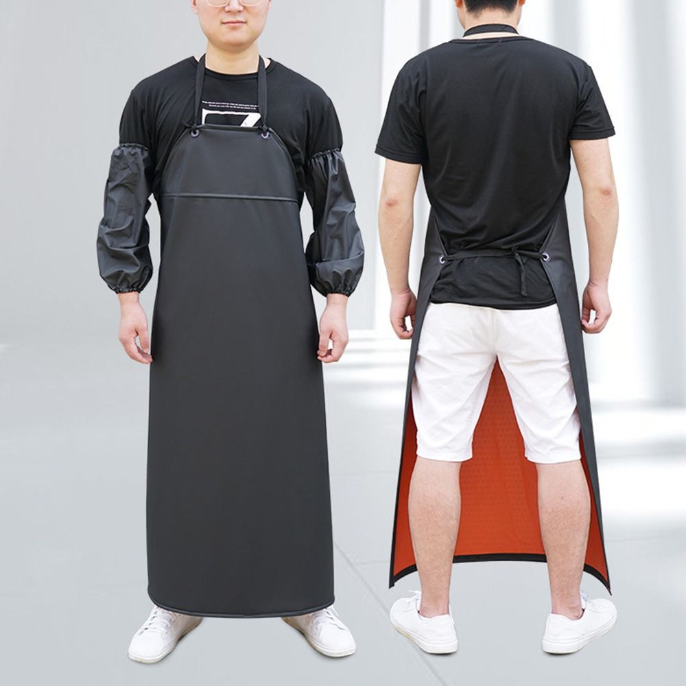 Soft PU Leather Kitchen Apron  - Home Cooking Chef incelemesi ve fiyatı