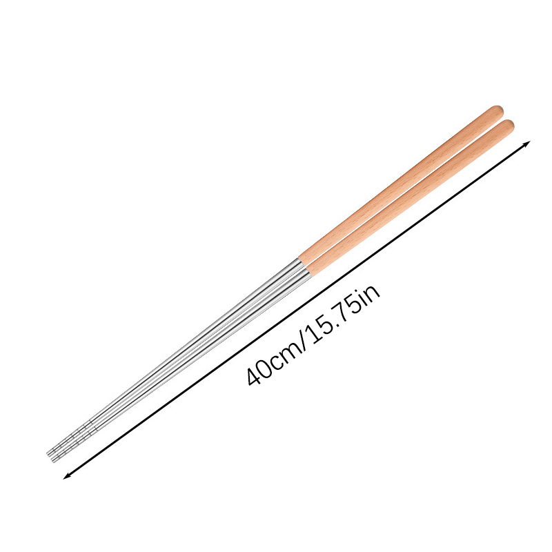 1Pair Stainless Steel Chopstic - Home Cooking Chinese incelemesi ve fiyatı