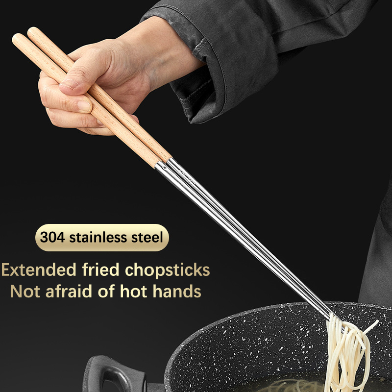 1Pair Stainless Steel Chopstic - Home Cooking Chinese incelemesi ve fiyatı