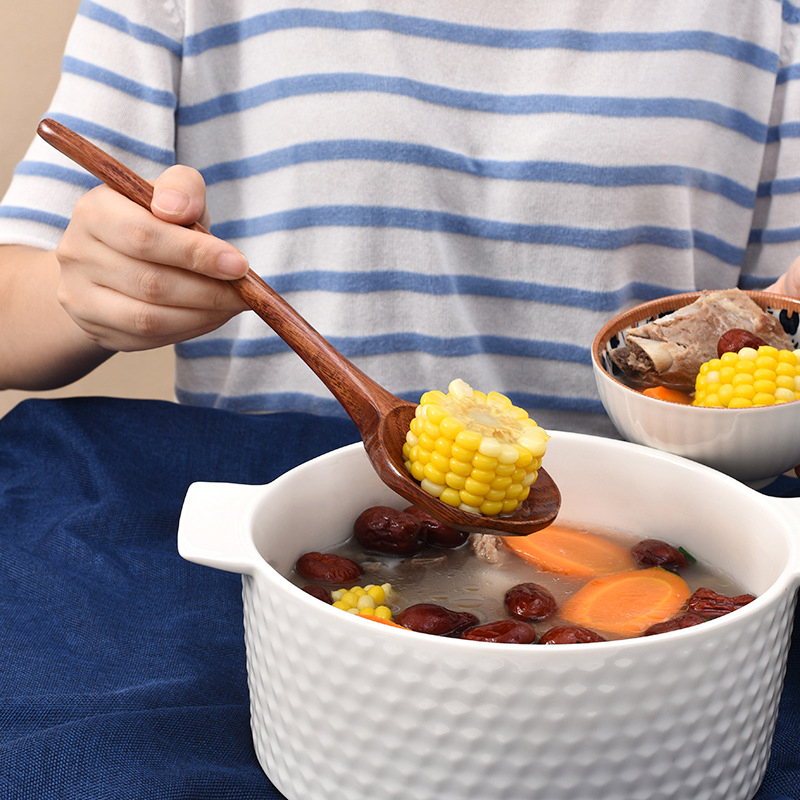 Long Handle Ramen Wooden Spoon - Home Cooking Japanese incelemesi ve fiyatı