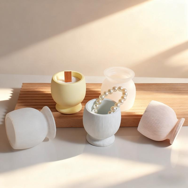Round Striped Plaster Storage  - Idli Steamer Mold incelemesi ve fiyatı