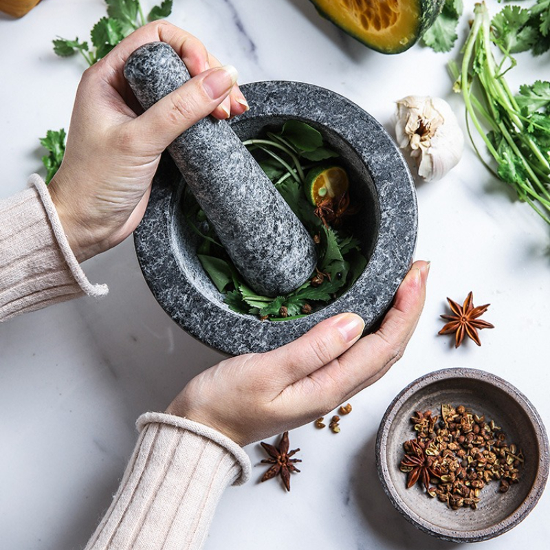 Mortar and Pestle Set Heavy Na - Mortar Pestle Granite incelemesi ve fiyatı