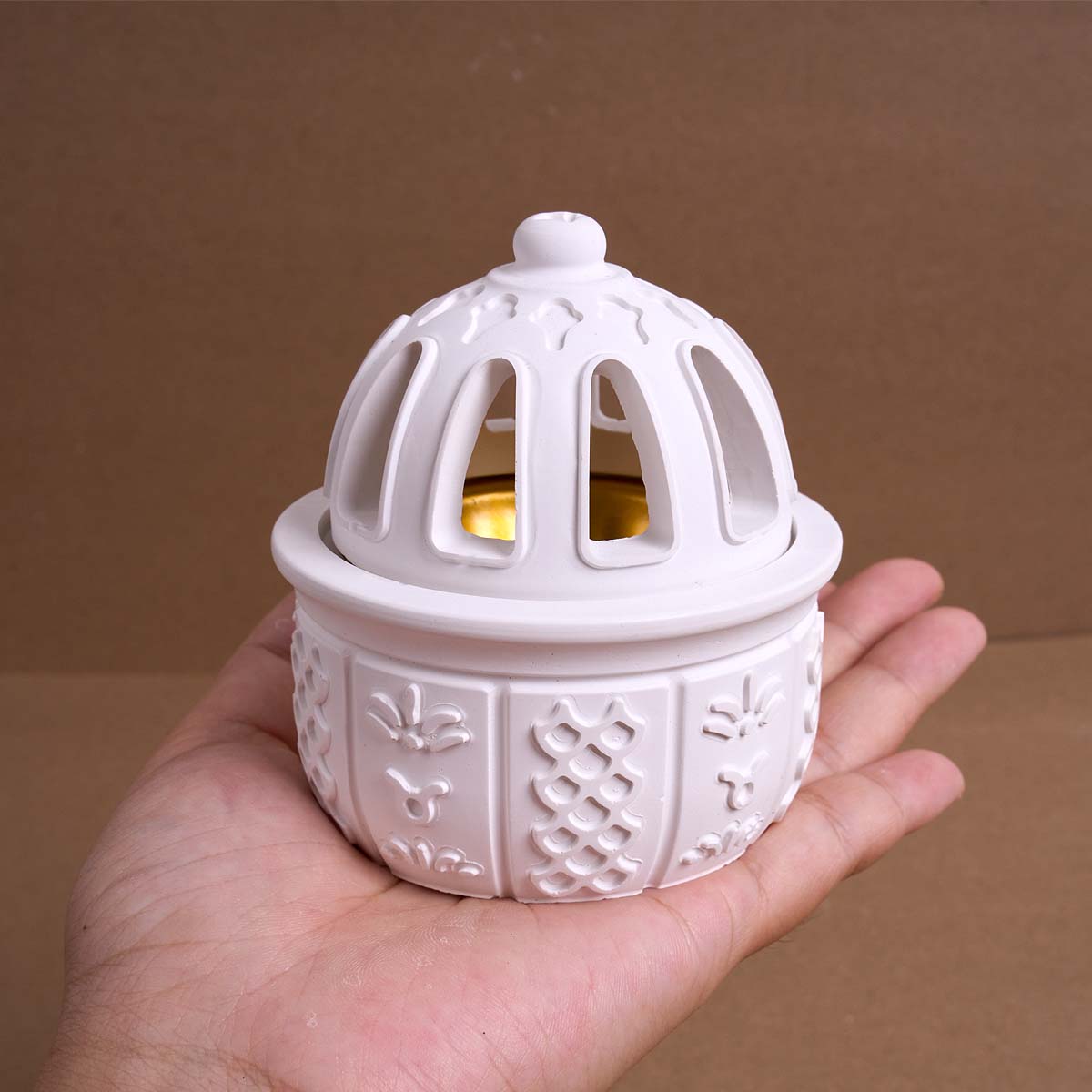 Round Relief Candle Jar Silico - Idli Steamer Mold incelemesi ve fiyatı