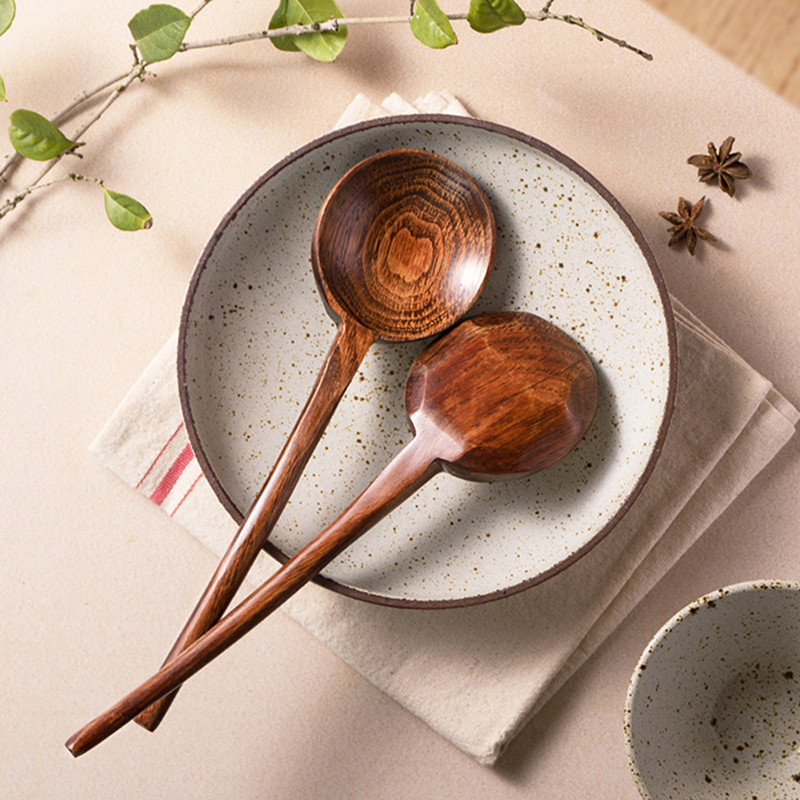 Long Handle Ramen Wooden Spoon - Home Cooking Japanese incelemesi ve fiyatı