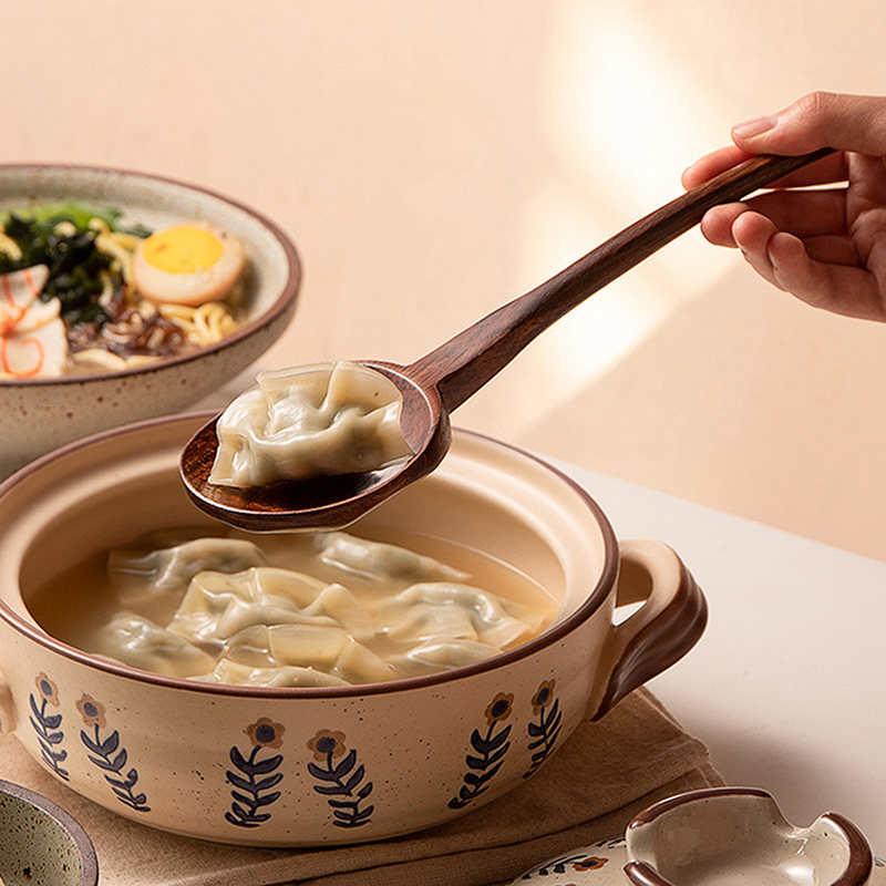 Long Handle Ramen Wooden Spoon - Home Cooking Japanese incelemesi ve fiyatı