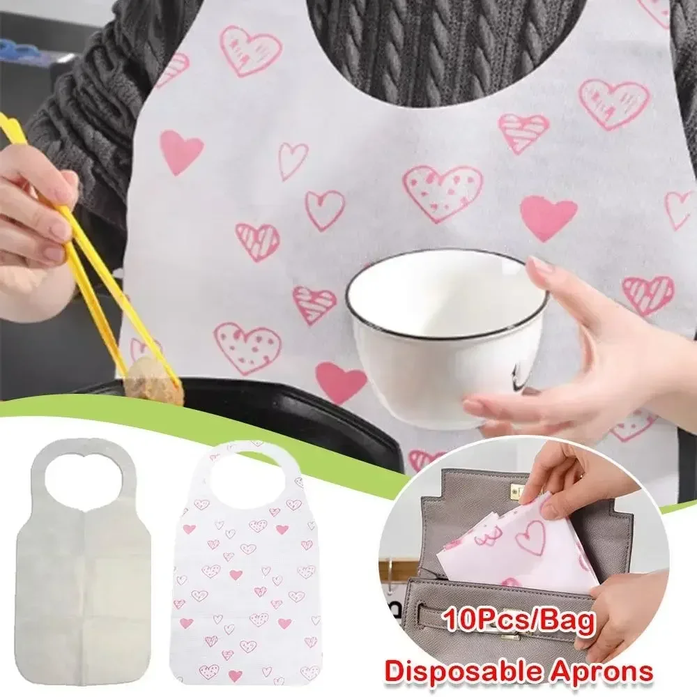 10Pcs/Bag Portable Heart Print - Home Cooking Oil Disposal incelemesi ve fiyatı