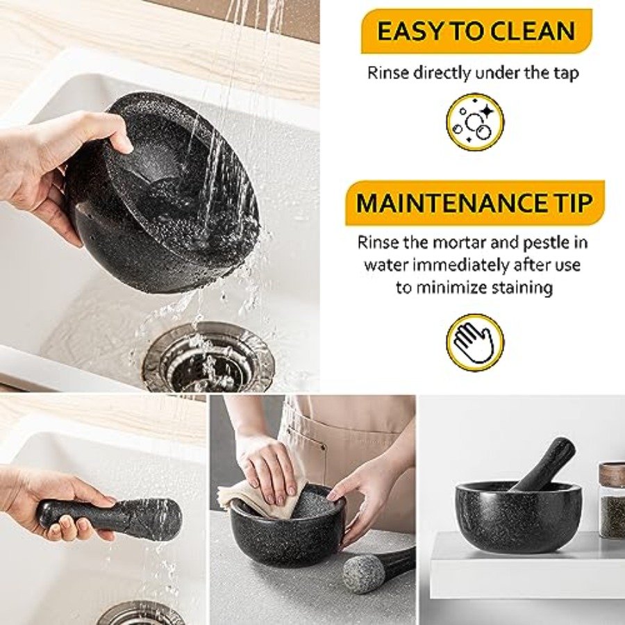 Velaze Large Mortar and Pestle - Mortar Pestle Granite incelemesi ve fiyatı