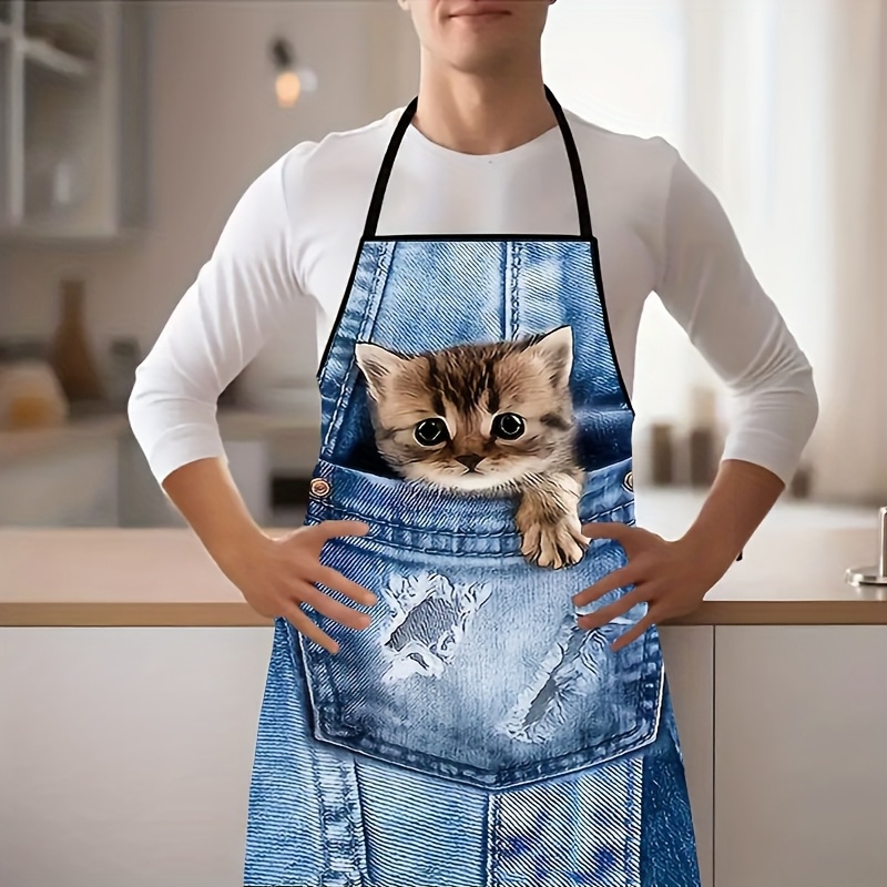 1pc Cute Denim Blue Pocket Cat - Home Cooking For Cats incelemesi ve fiyatı