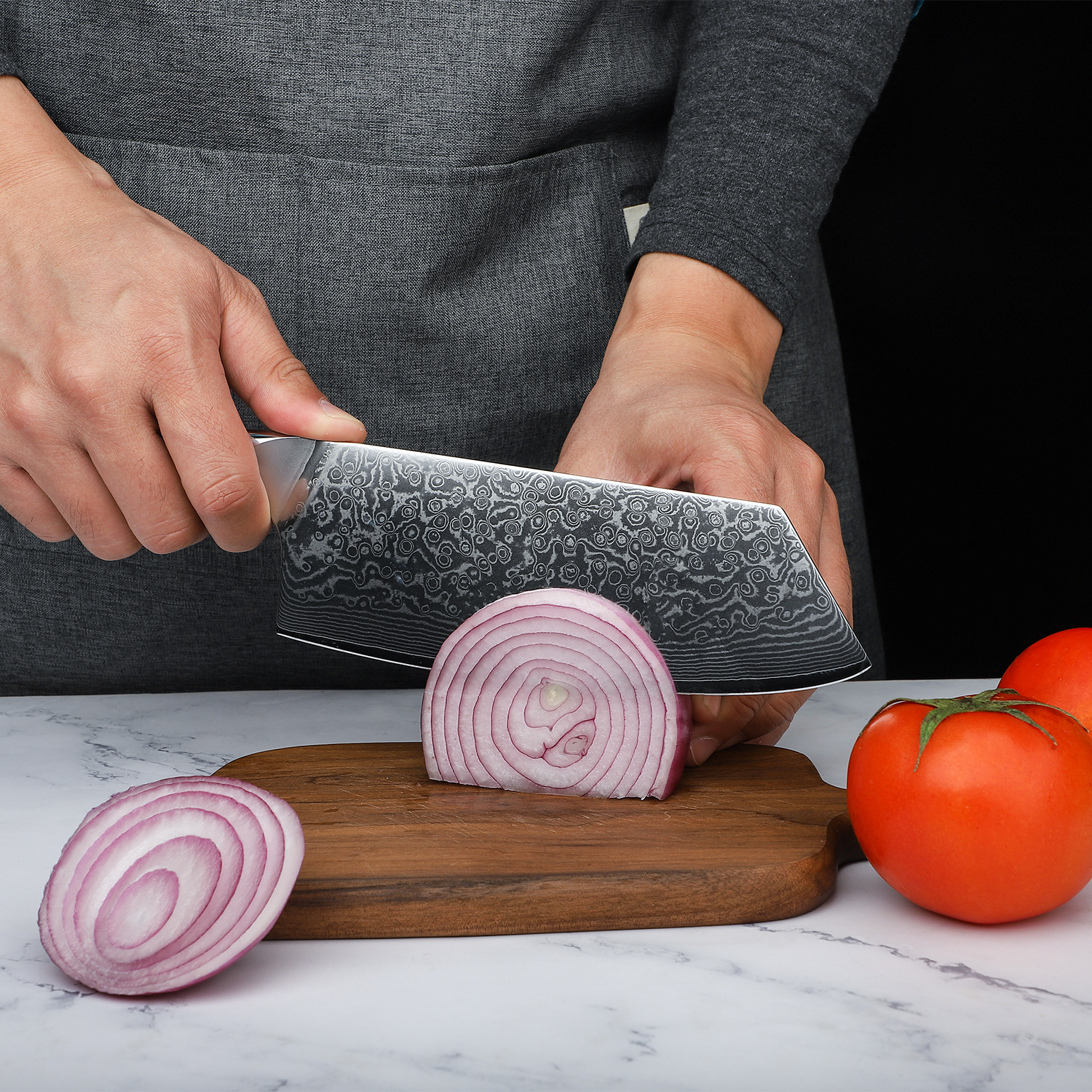 SANMUZUO 7.5 inch Nakiri Knife - Home Cooking Chef incelemesi ve fiyatı