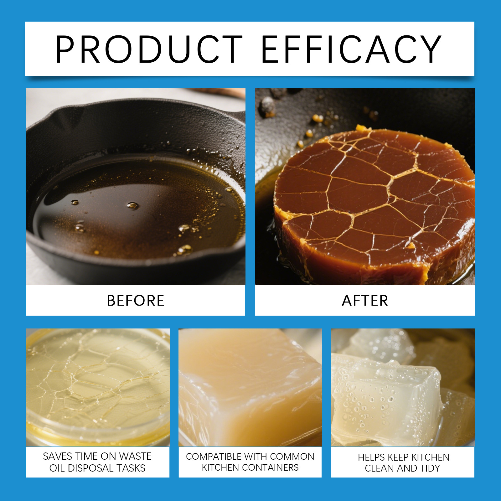 Practical Cooking Oil Solidifi - Home Cooking Oil Disposal incelemesi ve fiyatı