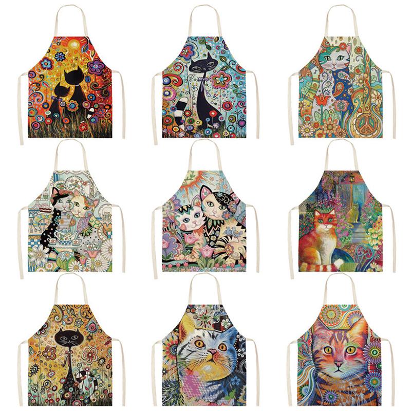 Flower Kitchen Cooking Apron C - Home Cooking For Cats incelemesi ve fiyatı