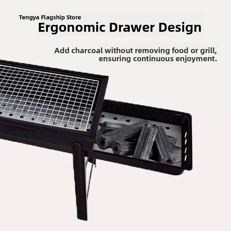 Thickened Portable Outdoor BBQ - Home Cooking Japanese incelemesi ve fiyatı