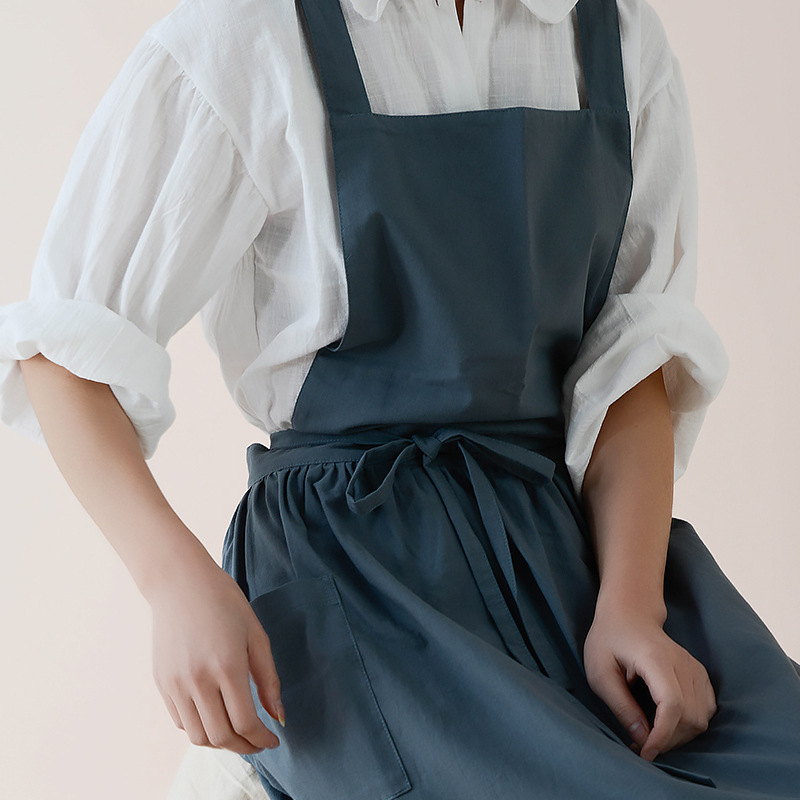 Women Cotton Linen Bib Apron J - Home Cooking Japanese incelemesi ve fiyatı