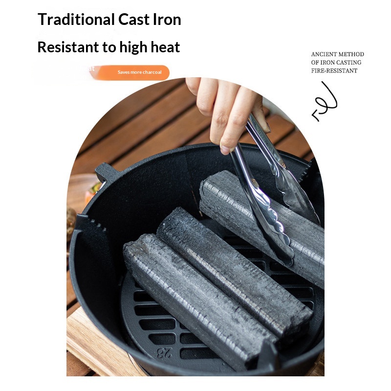 Cast Iron Charcoal Stove Chine - Home Cooking Chinese incelemesi ve fiyatı