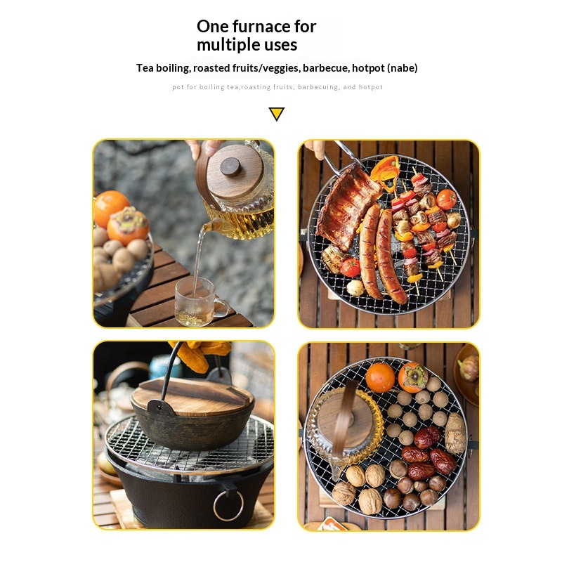 Cast Iron Charcoal Stove Chine - Home Cooking Chinese incelemesi ve fiyatı
