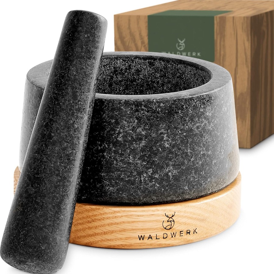 WALDWERK Mortar and Pestle Set - Mortar Pestle Granite incelemesi ve fiyatı