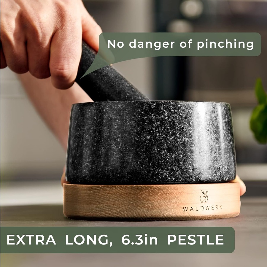 WALDWERK Mortar and Pestle Set - Mortar Pestle Granite incelemesi ve fiyatı