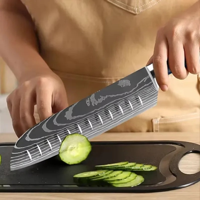 Damascus Patterned Laser Steel - Home Cooking Japanese incelemesi ve fiyatı