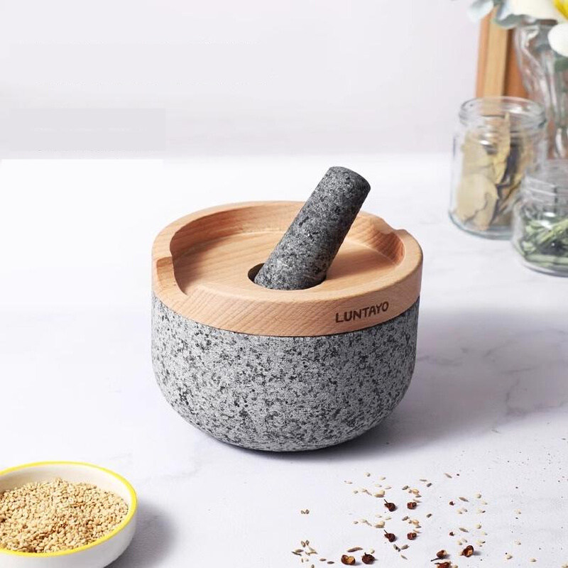 Mortar and Pestle Set Premium  - Mortar Pestle Granite incelemesi ve fiyatı