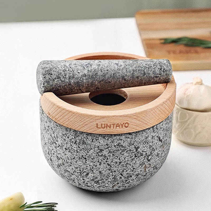 Mortar and Pestle Set Premium  - Mortar Pestle Granite incelemesi ve fiyatı