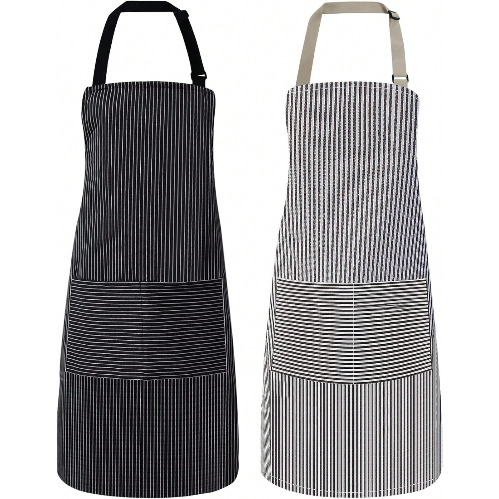 1/2PCS Striped Halter Neck Apr - Home Cooking Chef incelemesi ve fiyatı