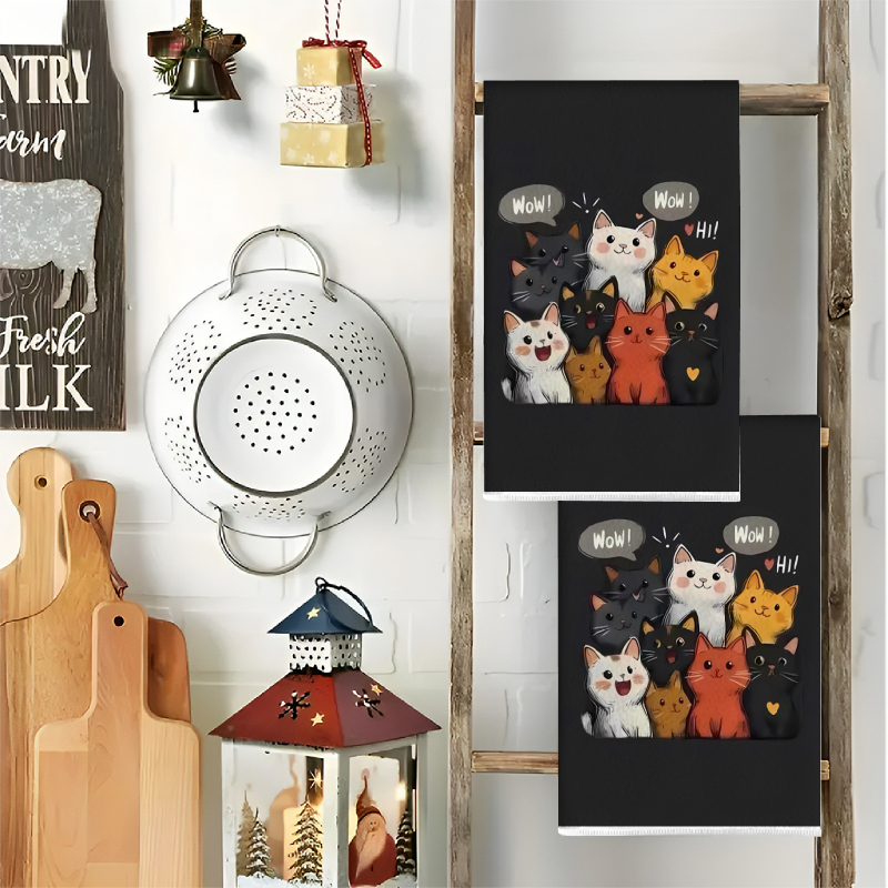2Pcs, Black Background Cat-The - Home Cooking For Cats incelemesi ve fiyatı