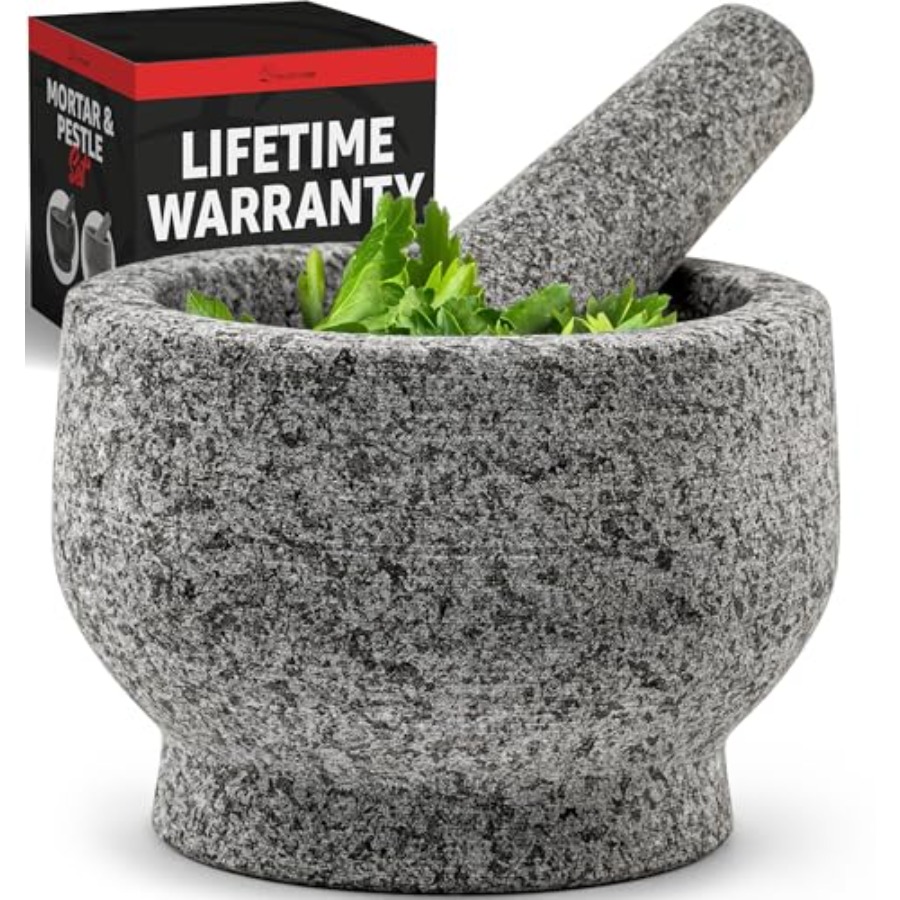 PriorityChef Large Mortar and  - Mortar Pestle Granite incelemesi ve fiyatı