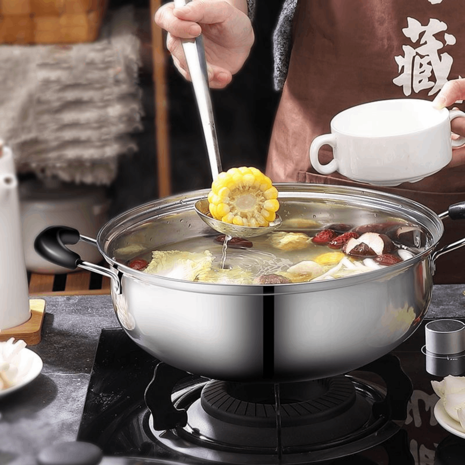 Chinese Shabu Shabu Pot Cookin - Home Cooking Chinese incelemesi ve fiyatı