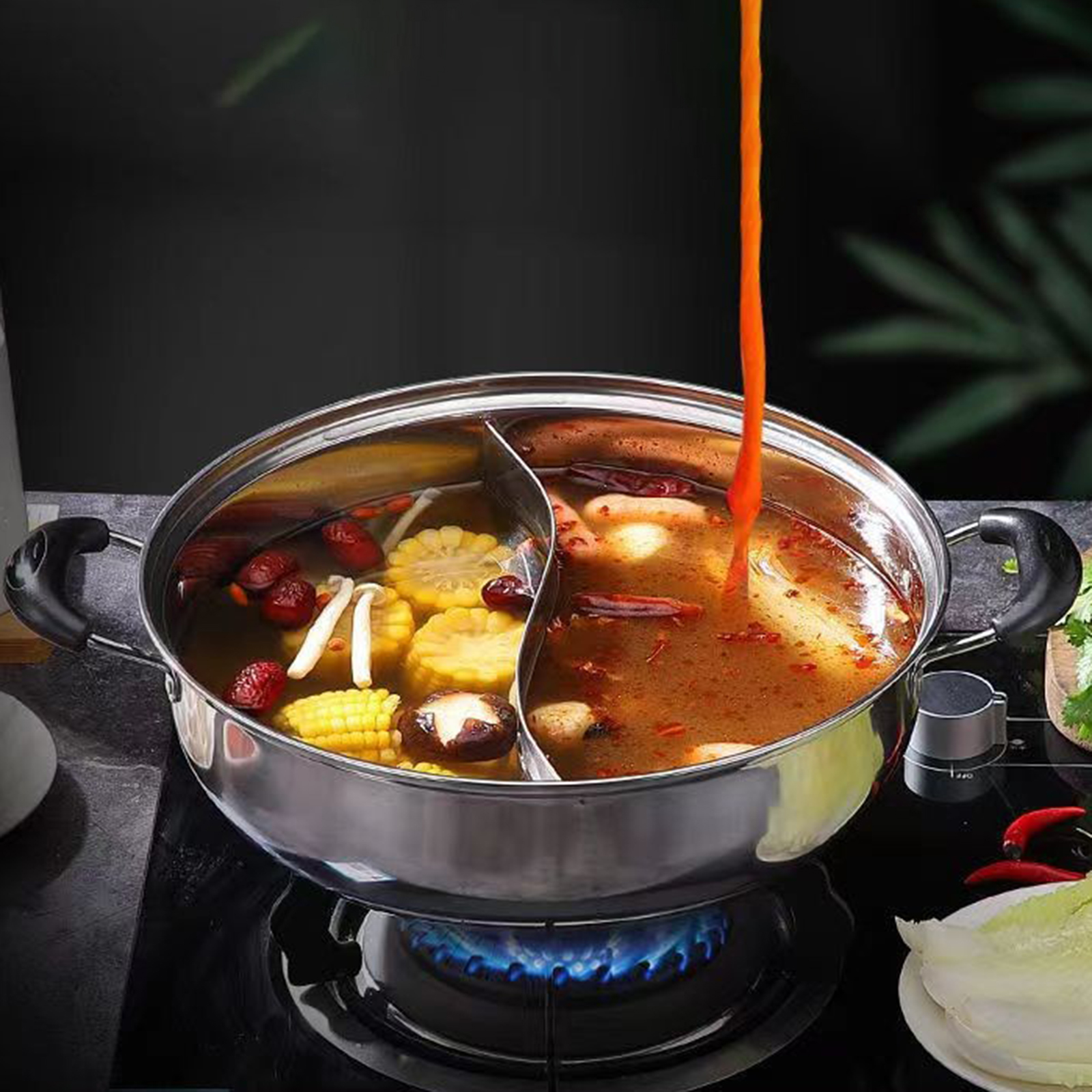 Chinese Shabu Shabu Pot Cookin - Home Cooking Chinese incelemesi ve fiyatı