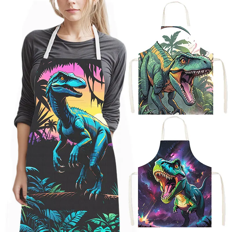 Cute Dinosaur Print Kitchen Ap - Home Cooking Chef incelemesi ve fiyatı