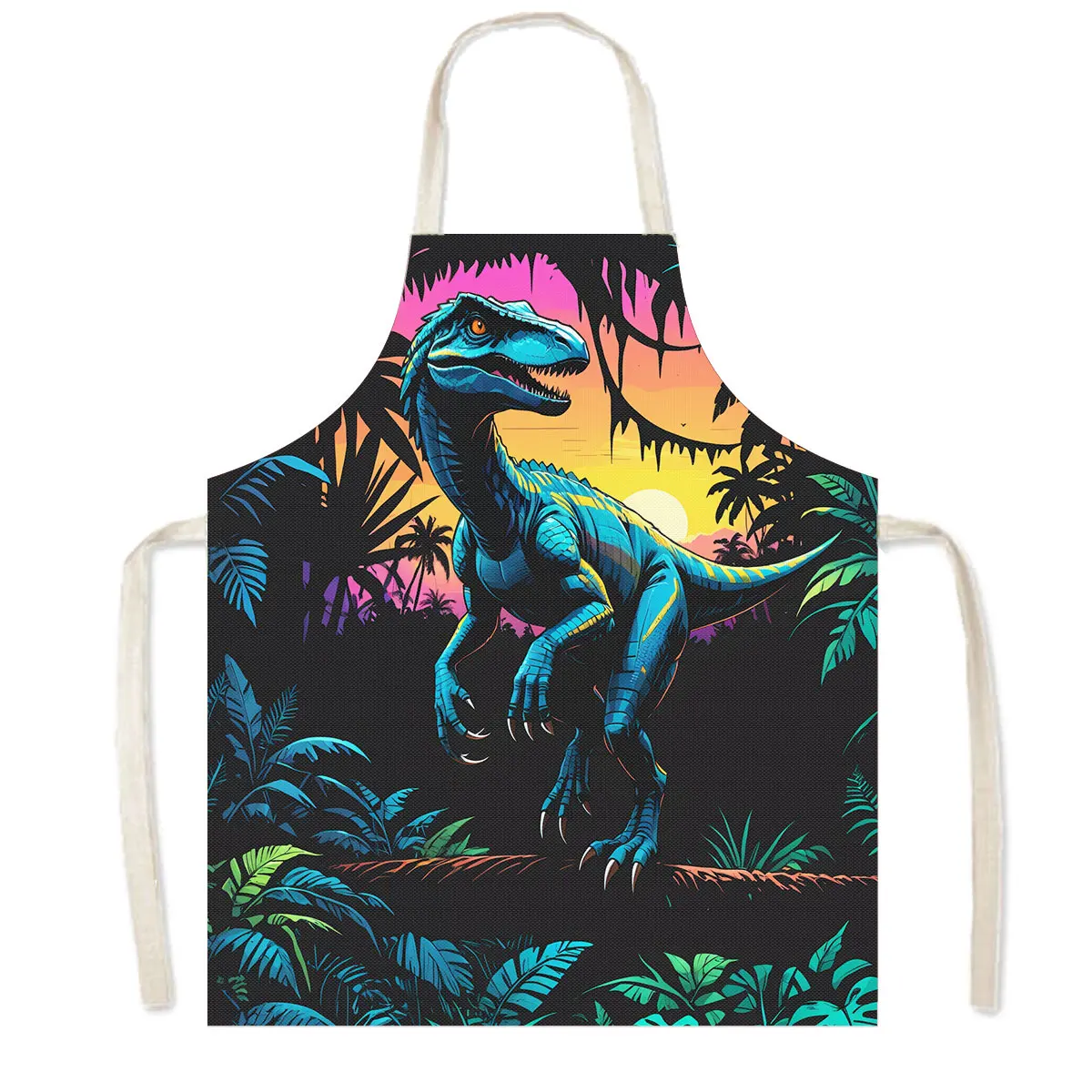 Cute Dinosaur Print Kitchen Ap - Home Cooking Chef incelemesi ve fiyatı