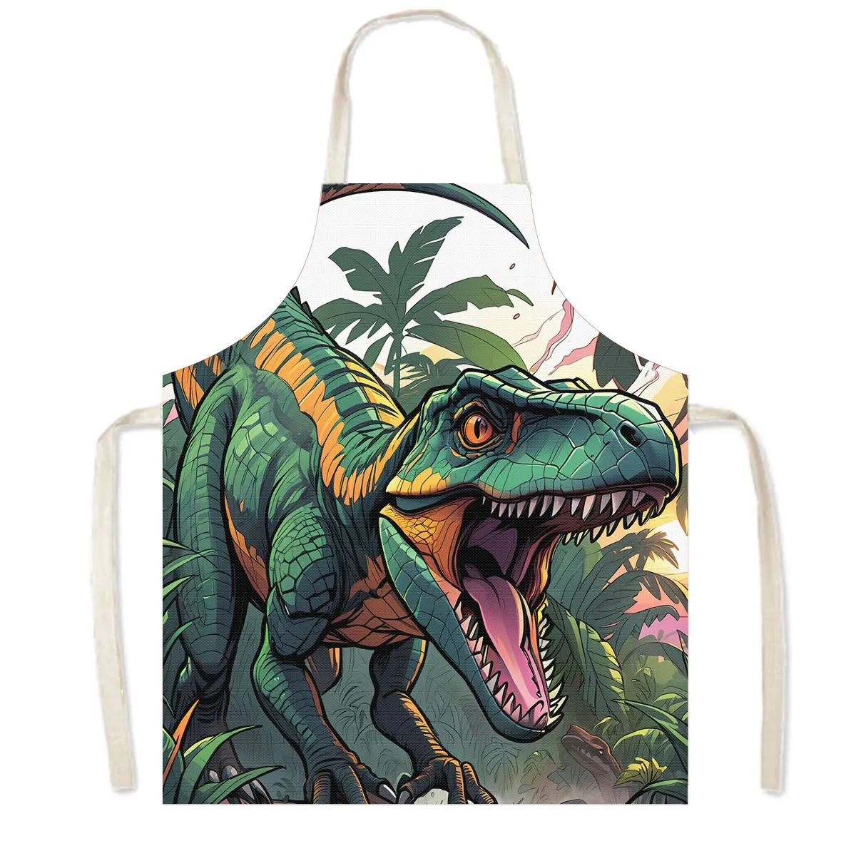 Cute Dinosaur Print Kitchen Ap - Home Cooking Chef incelemesi ve fiyatı