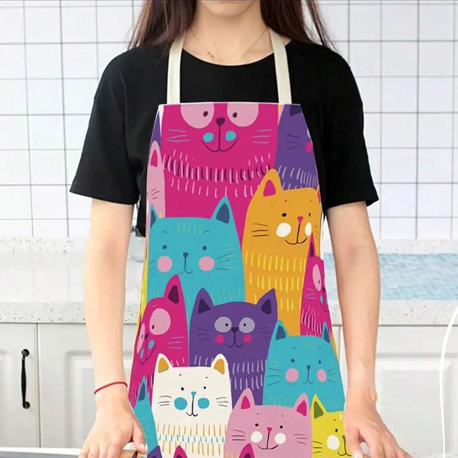 Cute Colorful Cats Pattern Kit - Home Cooking For Cats incelemesi ve fiyatı