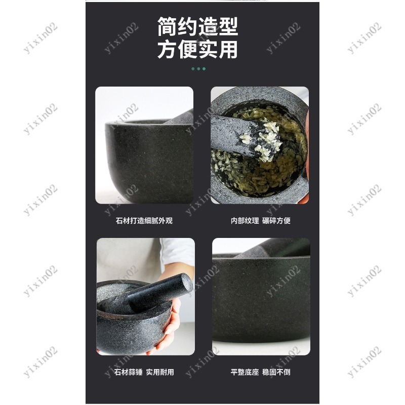 Vintage Granite Mortar and Pes - Mortar Pestle Granite incelemesi ve fiyatı